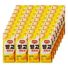 톡이네 델몬트 망고쥬스 망고 드링크 주스 팩, 6.08L, 1박스