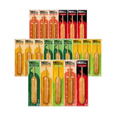 허닭 닭가슴살 소시지 후랑크 5종 혼합, 70g, 20개