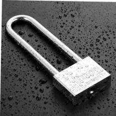 긴 자물쇠 잠금장치 열쇠 캐비넷 사물함 도난방지 대, 0해당없음, 1개