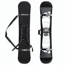 스노우보드 엣지백 커버 해머 데크 숄더백 스크래치 보호 가방, E 숄더 스트랩+백팩스트랩, 1개