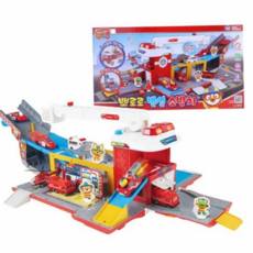 유아 변신 소방차 경찰차 자동차 아동용 어린이 소방차 장난감 소방서 소방관 유아용 대피 훈련 완구 역할