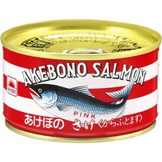 아케 보노 연어 물 조림 EO 캔 180g 1개