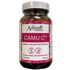 (해외) Natural Traditions Camu C 90 Capsules, 1개, 90정