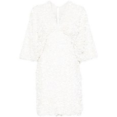 로테이트비르거크리스텐슨 와이드 소매 미니 드레스