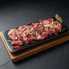 먹부장 간장오리주물럭 오리불고기 양념주물럭 국내산 300g