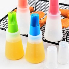 사라샵 오일병 실리콘브러시 기름솔
