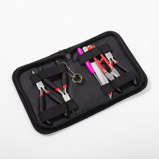 五金工具八件套裝：手工尖嘴鉗、鑷子、剪刀DIY飾品配件製作, 8/PCS（錐子顏色隨機）, 1個