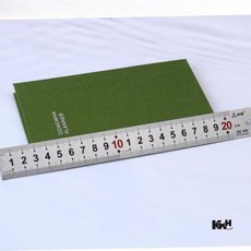 스틸 자 20cm 철제자, 1개, 실버