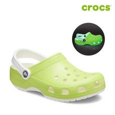 크록스 클래식 형광 클로그 토들러 아동샌들 209161-3UH_CA