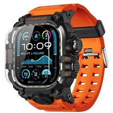AMBAND 智慧手錶保護殼, 橙色 A9, 1個
