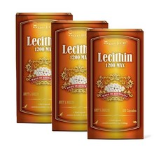 탑라이프 레시틴 1200 맥스 캡슐 TOP LIFE LECITHIN MAX, 180정, 3개