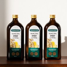 프리미엄로사 생강 레몬 원액 건강즙, 500ml