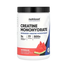 뉴트리코스트 운동 능력 크레아틴 모노하이드레이트 수박 (1.1lb), 1개, 500g