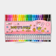 아이비스 7000 24색 향기 사인펜 FR, 핑크, 1개