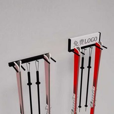 스키 거치대 디스플레이 제품 전시 렉 브래킷, 1개, 2. 블랙 69cm 4쌍