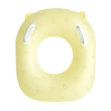 모모네 24SS 아기 유아 물놀이 링튜브 보행기 튜브, 링 튜브, 버터, 1개