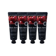 더허브스토리 모이스처 핸드크림 블랙체리 4개 세트 선물상자 지원, 50ml