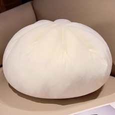 샤오롱바오 모찌쿠션 만두모양 말랑바디필로우 소룡포 빵쿠션, A