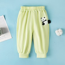 女寶寶防蚊褲夏天薄款男童百搭萊卡棉休閒褲寬鬆可開襠兒童束腳褲
