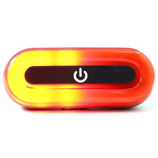 래셔널 오토바이 자전거 헬멧 후미등 LED라이트 안전등 USB충전타입 킥보드