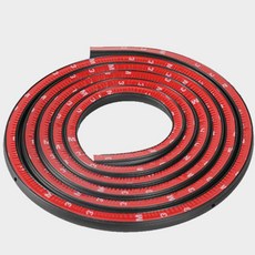 차문 밀봉 스트립 소음 방지 패킹 밀폐 스트랩 흡음, 1개