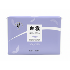 白雪 環保雙層立體抽取式擦手紙, 白色, 1箱