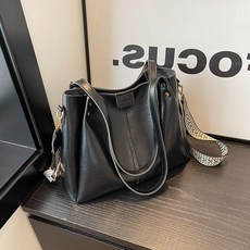 투니스 여성 레트로 대용량 와이드 스트랩 크로스백