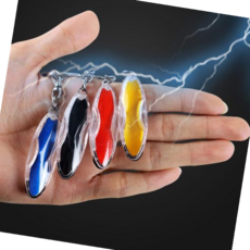 키밍 정전기방지 자동차키홀더 열쇠고리 키링 겨울용 블루, 1개