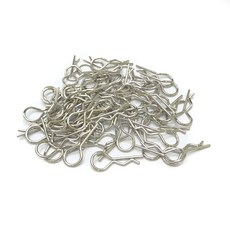 호환 14 18 16 바디 클립 벤드 포스트 부품 트럭 버기 RC 자동차 WLtoys 144001 12428 124019 124018 A959 A979, 50pcs silver