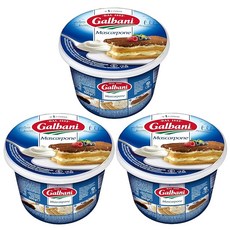 Galbani갈 바니 마스카포네 500g 코스트코 내추럴 치즈 x3개 세트, 1개, 1g