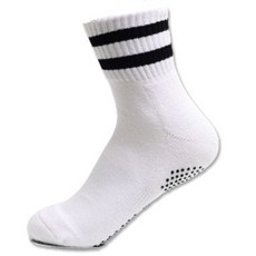 스포츠 용품 스포츠 양말 에어로빅 양말 패션 양말 요가 필라테스, 화이트/블랙, 2줄양말