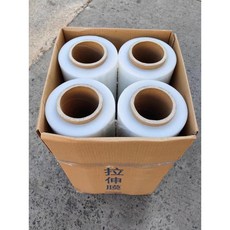 PE圍膜 纏繞膜 耐拉伸 韌性十足, 1個, 5斤/卷 50cm寬*300米長整箱4卷