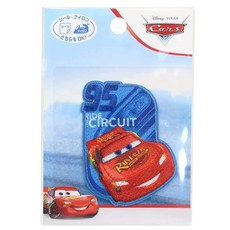 파이오니어 디즈니 와펜 카즈 스티커 아이론 접착 1매 포함 세로 65mm × 가로 48mm MY6501-MY481