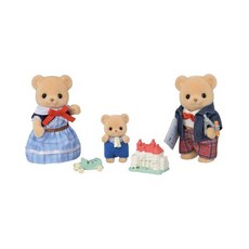 실바니안 패밀리 비스킷 곰 가족 인형 세트 이층집 피규어 Sylvanian-147460