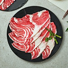 프레시누리 청정우 차돌박이(3초구이 샤브용), 3개