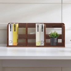 [홈퍼니] 심플 60cm 1단 책꽂이, 옹이앤틱