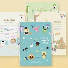 온몰 초등공책 그림일기 양면 1권 예쁜일기장 그림공책, 랜덤1개