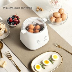 2단 프리미엄 계란찜기 자동타이머 예약기능 다용도 전기찜기, JRS-450