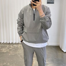 ADORE CLASSIC 半拉鍊防風外套