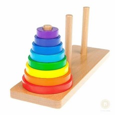 스토어-하유 하노이탑 칼라 8 단 샘통 하노이의탑