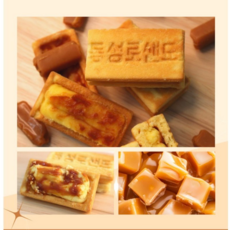 동성로샌드 버터샌드 버터카라멜맛 4구, 140g, 1박스