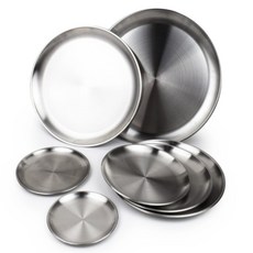 MDD 스텐 베이커리트레이 케이크트레이 디저트나눔접시, 2호 17cm