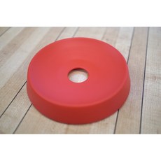 滾球堂台灣製球座 Ball Cup，保齡球專用，穩固耐用，提升投球準確性, 紅色, 1個