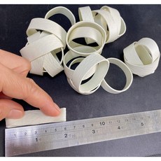 白色橡皮筋 寬度約13-14mm 小尺寸大寬度橡皮筋 各式包裝包材 天然橡膠橡皮筋, 1kg, 1個, 白色