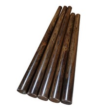 목봉 음핑고 흑단 각재 30x2 8cm 목공재료 3x3x1 나무 흑단목봉 자단 막대기, 길이 30cm - 두께 3cm 통나무, 1개