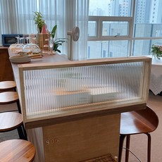 우드 파티션 책상 가림막 칸막이 네츄럴 500, 모루