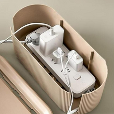 디엠스쿱 골지타입 멀티탭 케이스, 브라운 2개