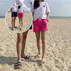 쌍문상회 수영복 래쉬가드 반바지 바지 3부 비치 쇼츠 남녀공용 팬츠 40872EA