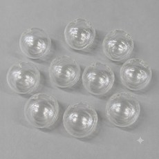 왁뿌볼 말랑이 만들기 DIY 고무공 고무볼 대용량 6cm 투명 10개 20개 30개