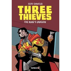 (영문도서)Three Thieves Vol. 4: The King's Dragon Paperback, Papercutz, English, 9781545823309